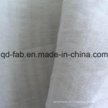 65% Leinen 20% Baumwolle15% Nylon Jacquard Gauze Stoff (QF16-2509)